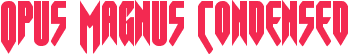 Opus Magnus Condensed